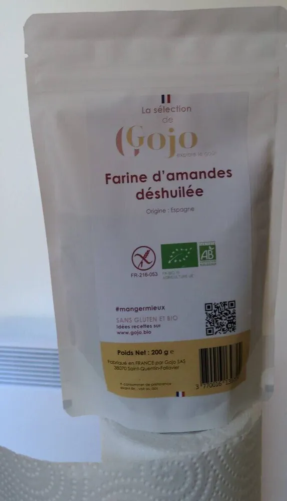 Farine d'amandes déshuilée