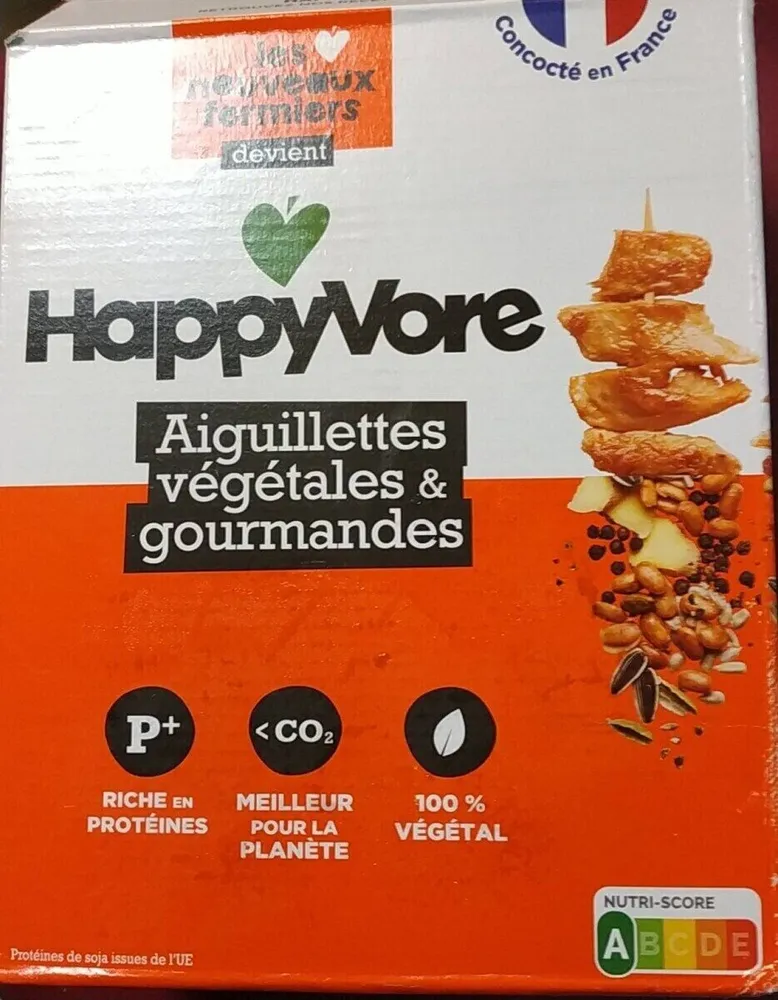 Aiguillettes vegetales & gourmandes