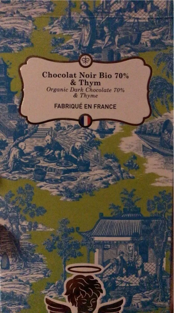 Chocolat noir bio 70% & Thym