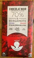Chocolat noir bio et bergamote