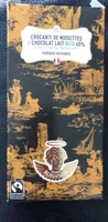 Crocanti de noisettes et chocolat lait bio 45%