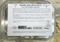 Ravioli aux artichauts
