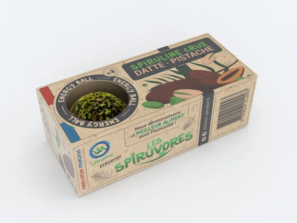 Energy balls à la spiruline