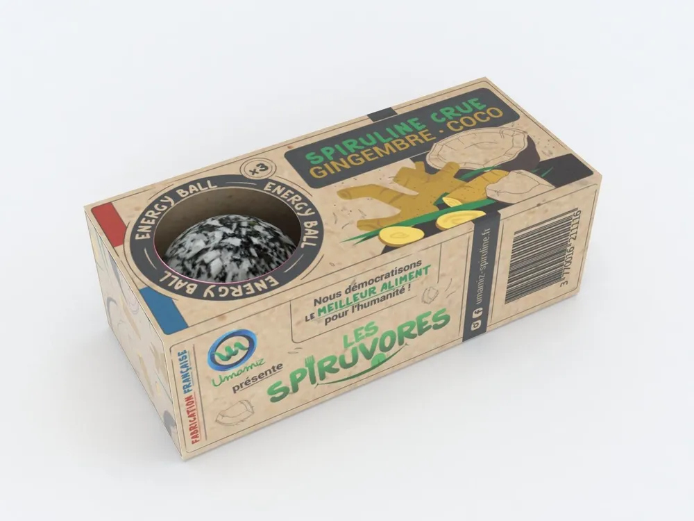 Energy balls à la spiruline