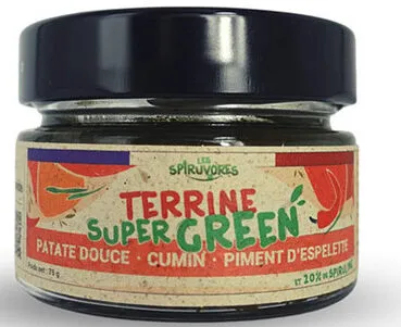 Terrine à la spiruline