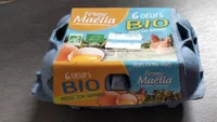 6 oeufs Bio Extra frais