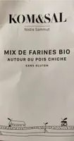 Mix de farines bio pois chiche sans gluten