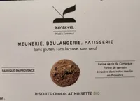 Biscuit chocolat noisette bio