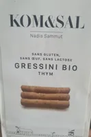 Gressins bio sans gluten kom&sal