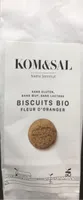 Biscuit bio fleur d’oranger