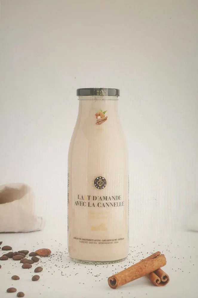 Organic Almond milk with Cinnamon (10% Almonds)