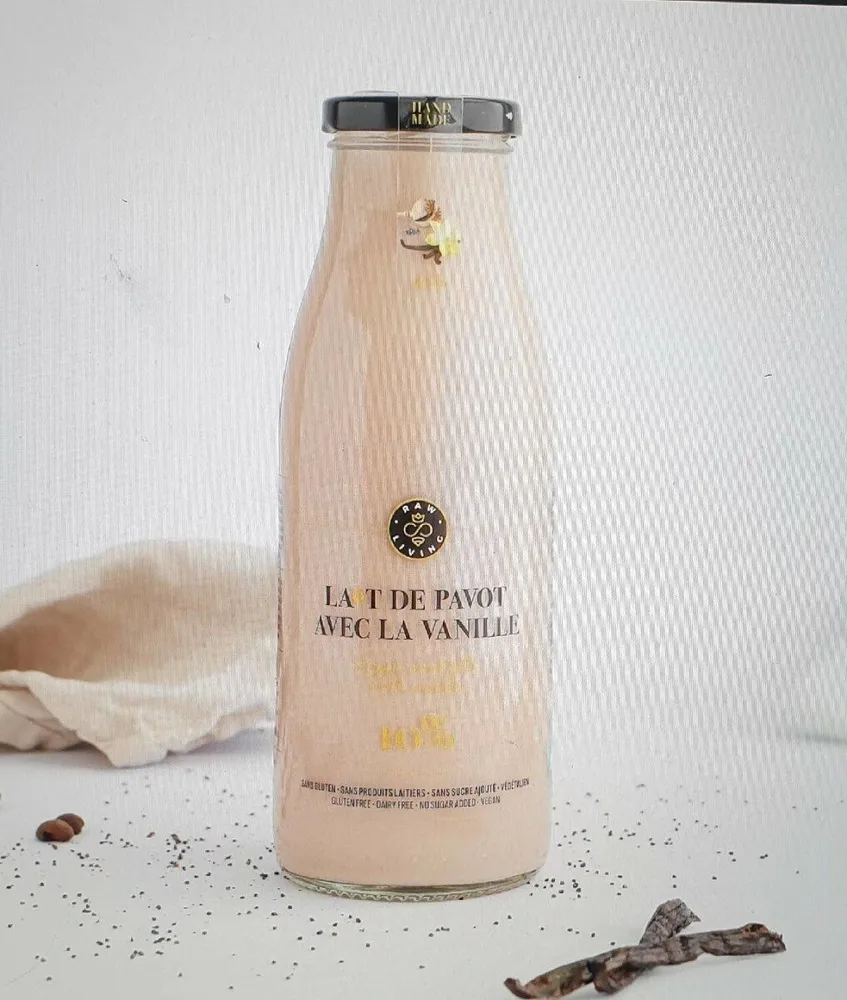 Organic Poppy seed milk (10% Poppy seeds)