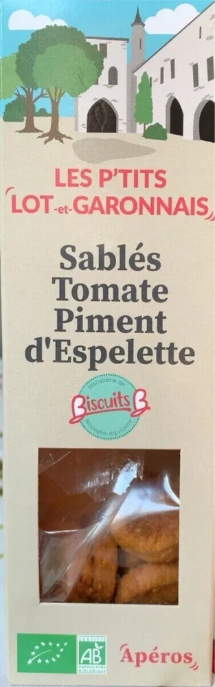 Sablés tomate piment d Espelette