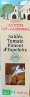 Sablés tomate piment d Espelette