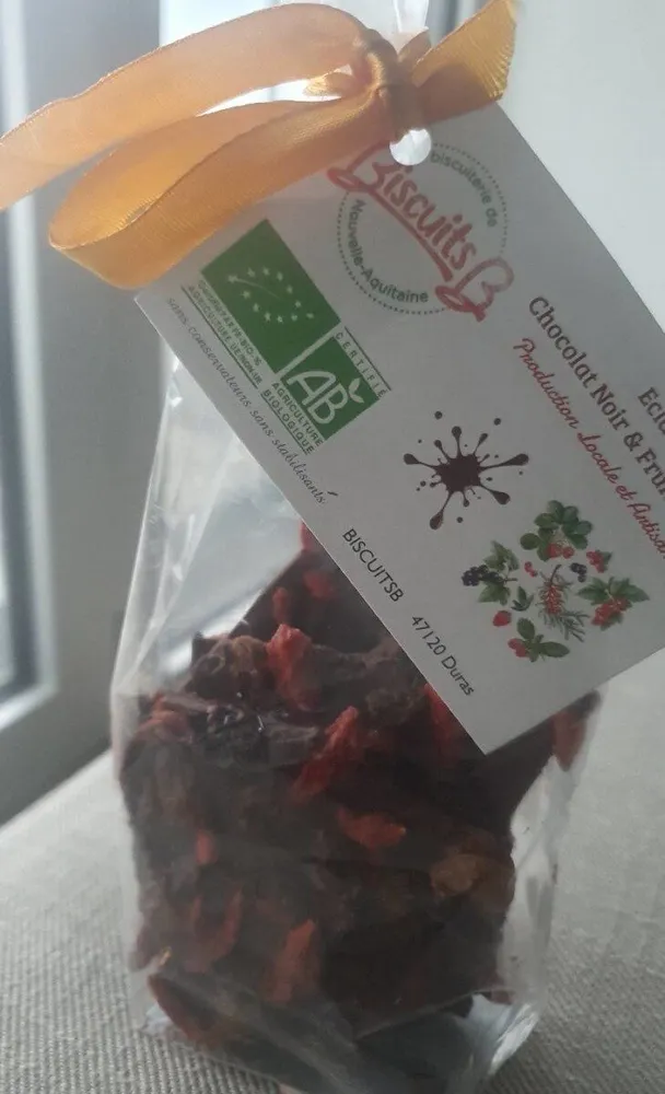 Éclats chocolat noir & Fruits rouges