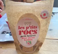 Les p’tits rocs petit beurre Rose façon bonbon