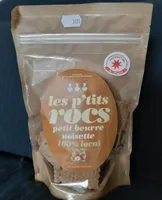 Les p'tits rocs petit beurre noisette 100% local
