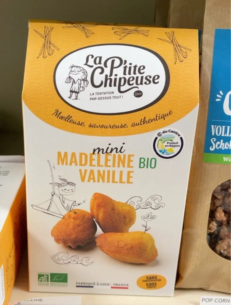 Mini madeleine vanille