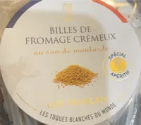 Billes de fromage moutarde