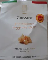 Grissini al Parmigiano Reggiano DOP & olio d'olivia