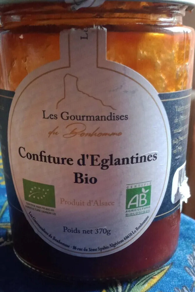 Confiture d'Eglantine Bio