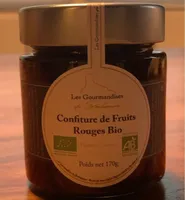 Confiture de fruits rouges bio