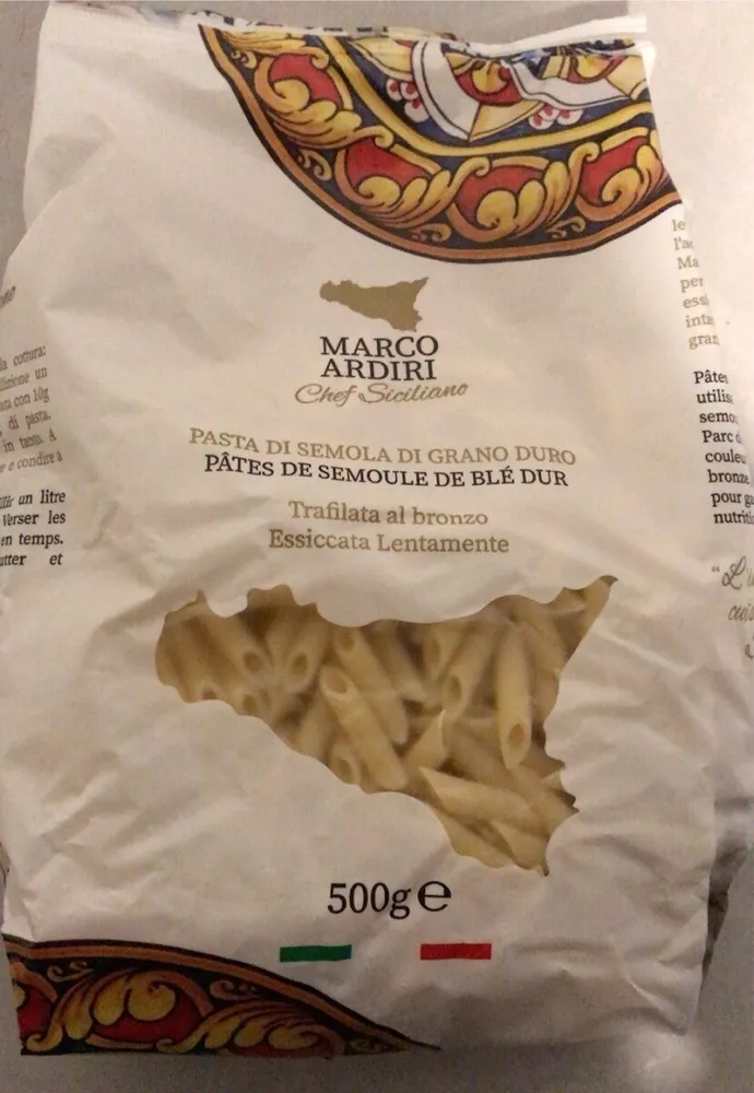 pasta di semoula di grando duro