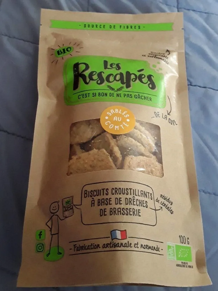 Biscuits croustillants au comte