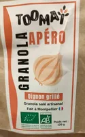 Granola bio et artisanal oignon grillé