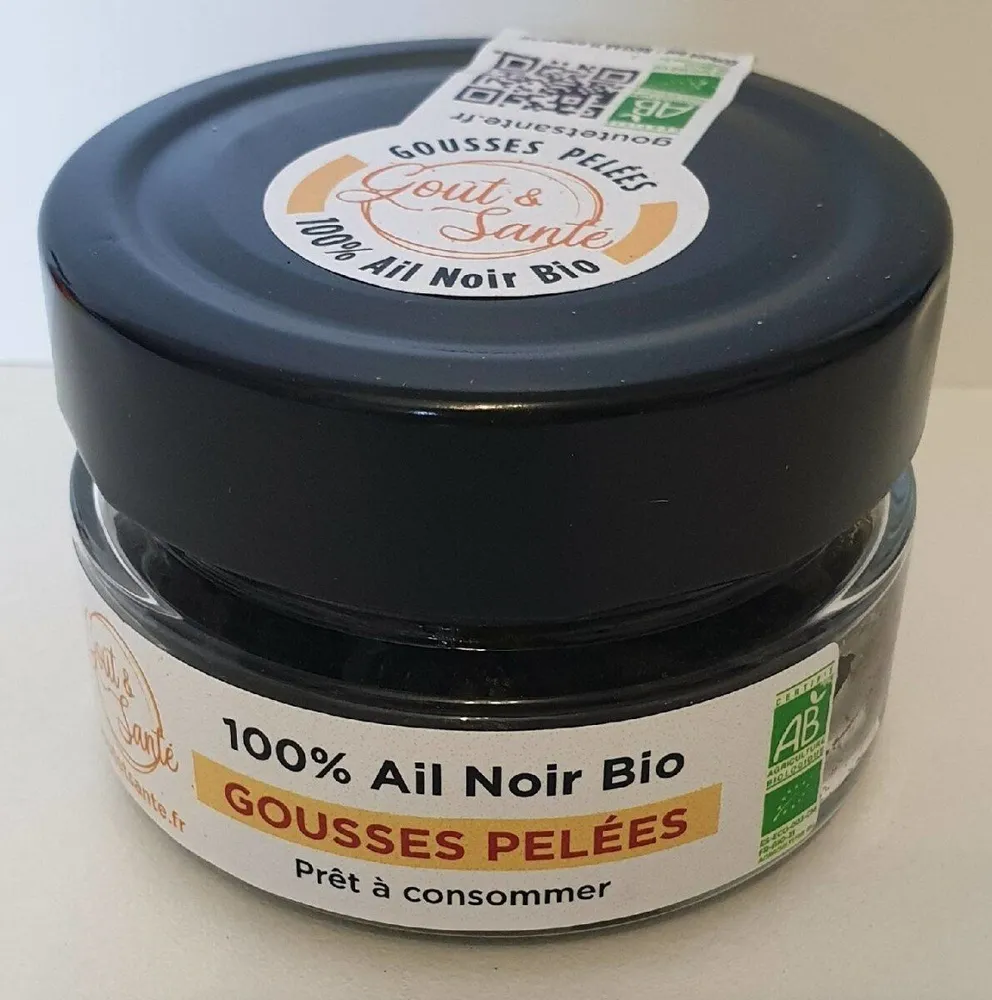 100 % ail noir gousses pelées