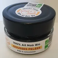 100 % ail noir gousses pelées