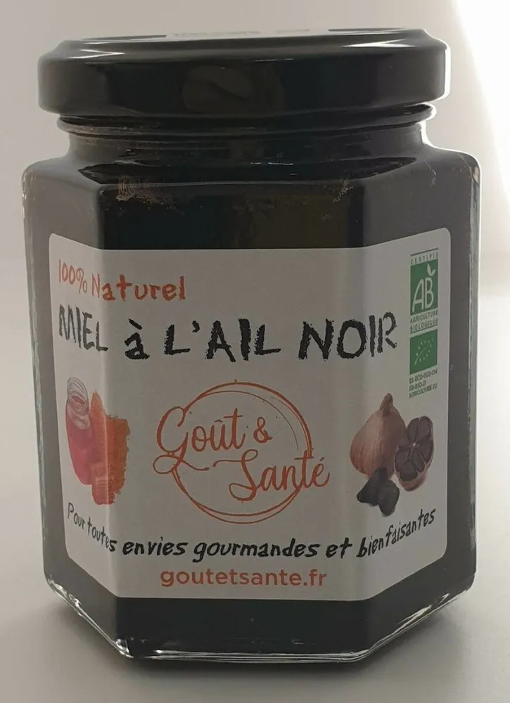 Miel à l'ail Noir Bio