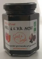 Miel à l'ail Noir Bio