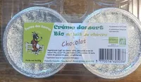 Crème dessert biologique au lait de chèvre