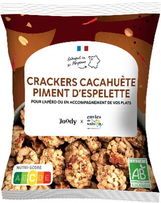 Crackers Cacahuète - Piment d'Espelette