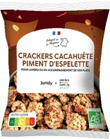Crackers Cacahuète - Piment d'Espelette