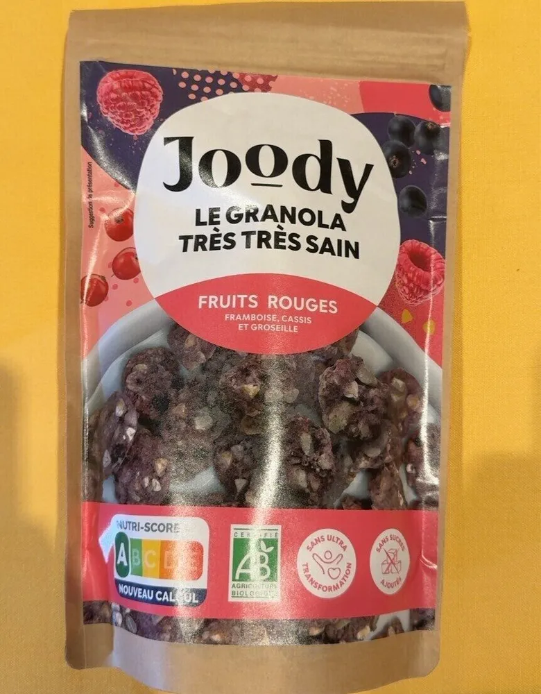 LE GRANOLA TRÈS TRÈS SAIN FRUITS ROUGES