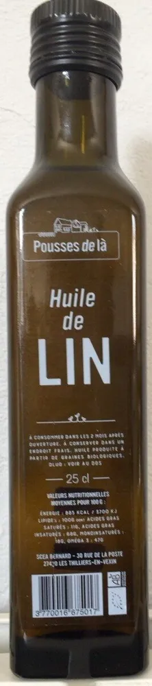 Huile de lin