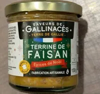 Terrine de Faisan épices de Noël