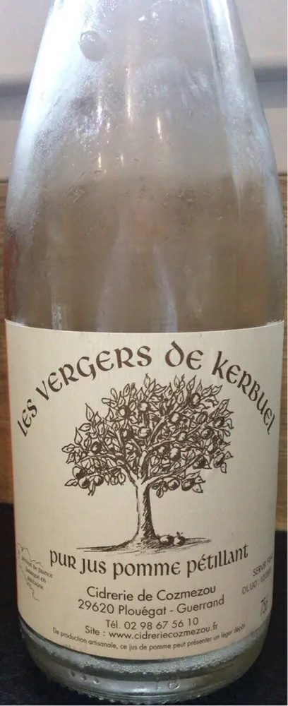 Pur jus pomme pétillant