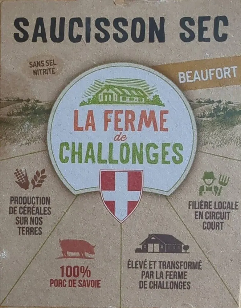 Saucisson sec beaufort