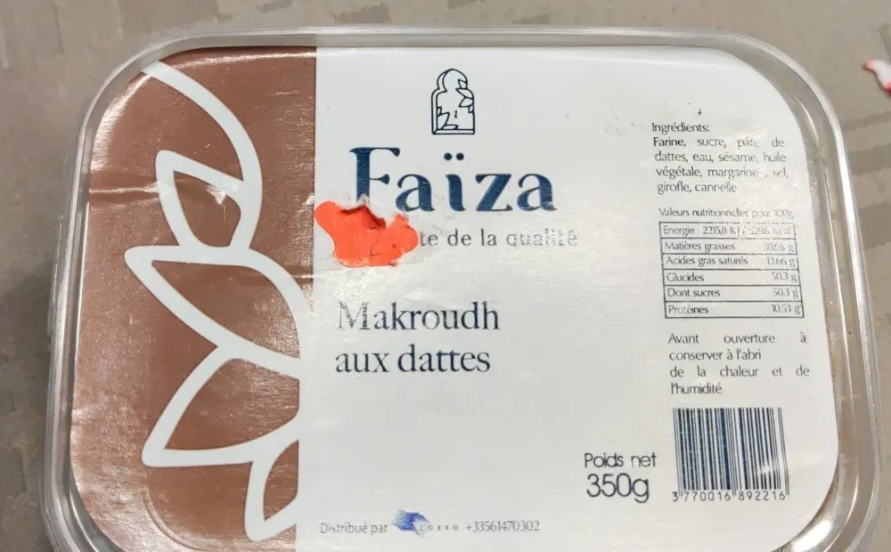 Makroudh aux dattes