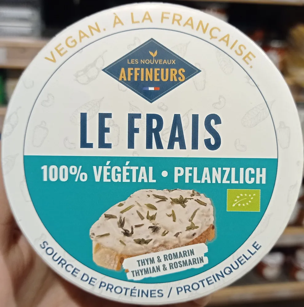 Le frais 100% végétal