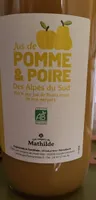 Jus de pommes et poires des Alpes du Sud