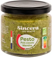 Pesto de pois cassés & menthe