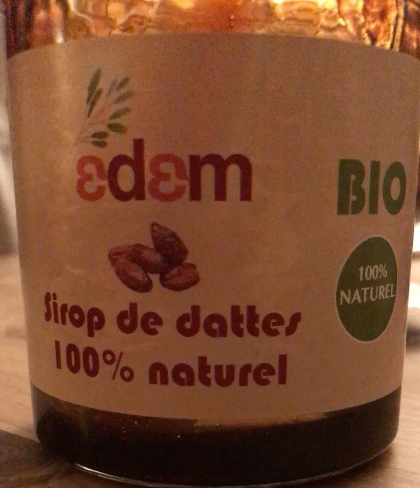 Sirop de dattes 100% naturel