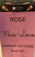 Glace à la rose