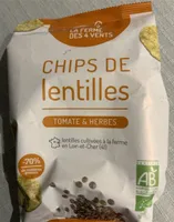 Chips de lentilles