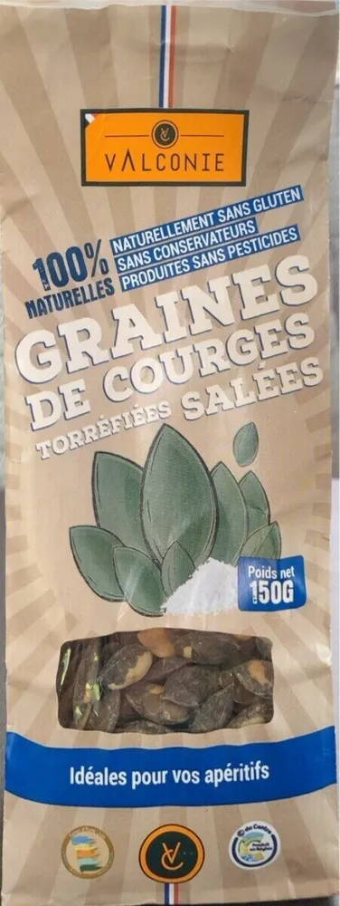 Graine de courge toastées salées