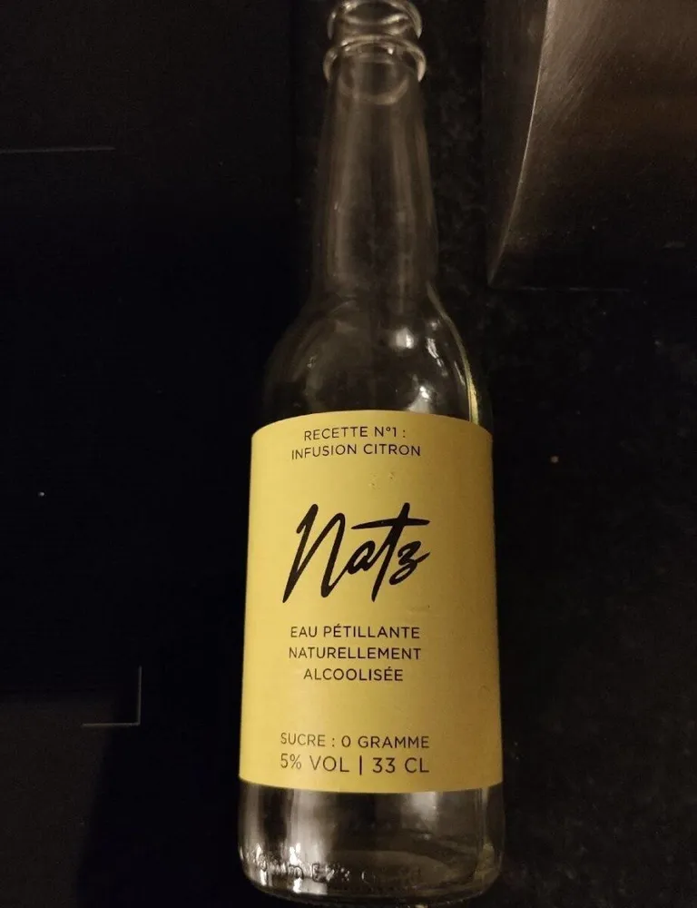 Natz Eau pétillante naturellement alcoolisée